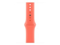 Apple - Bånd for smart armbåndsur - 46mm - M/L (passer håndledd på 160 - 210 mm) - mandarin MDT64ZM/A