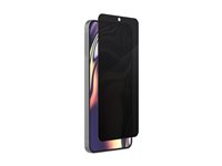 ZAGG InvisibleShield Glass Elite Anti-Glare - Skjermbeskyttelse for mobiltelefon - med personvernsfilter - 2-veis - for Samsung Galaxy S25 200317222
