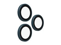 ZAGG InvisibleShield Premium GL - Linsebeskytter for mobiltelefon - blå - for Apple iPhone 15 Pro, 15 Pro Max, 16 Pro, 16 Pro Max 200119638