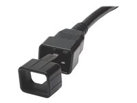 Eaton Tripp Lite Series PDU Plug Lock Connector C20 Power Cord to C19 Outlet Black 100pk - Kabelfjerningslås - svart PLC19BK