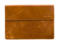 dbramante1928 Lyngby Envelope Generic Stand - Beskyttelsesboks for nettbrett - helnarvet lær - gyllenbrun - 10" LNG1GT000811
