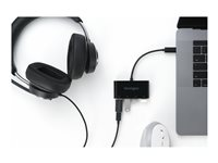 Kensington CH1200 - Hub - USB-C, 10Gbps, 4-Port Hub - 4 x SuperSpeed USB 3.0 - stasjonær K33616WW