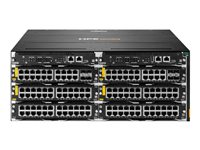 HPE Aruba Networking CX 5420 20p 10M/100M/1G Class4 PoE 2p SFP28 1G/10G/25G Module - Switch - L3 - Styrt - 20 x 10/100/1000 (PoE Class 4) + 2 x 1 Gigabit / 10 Gigabit / 25 Gigabit SFP28 - front til bakside-luftflyt - plugg-in-modul - PoE Class 4 S0U64A