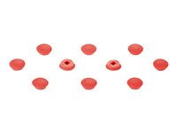Lenovo - Trackpoint-hette - rød - (CRU) - Tier 1, FRU, OEM (en pakke 10) - for ThinkPad L13 Yoga Gen 3; T14 Gen 3; X1 Carbon Gen 11; X1 Nano Gen 2; X1 Yoga Gen 8 4XH0X88960
