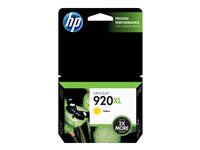 HP 920XL - 6 ml - Høy ytelse - gul - original - blekkpatron - for Officejet 6500, 6500 E709a, 6500 E709c, 6500A, 6500A E710a, 7500A CD974AE#BGX