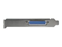 StarTech.com 1-Port Parallel PCIe Card, PCI Express to Parallel DB25 LPT Adapter Card, Desktop Expansion Controller for Printer, SPP/ECP - Parallelladapter - PCIe - IEEE 1284 - svart PEX1P2