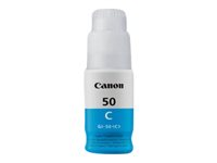 Canon GI 50 C - Cyan - original - blekkrefill - for PIXMA G5050, G6050, G7050, GM2050, GM4050 3403C001