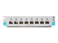 HPE - Utvidelsesmodul - Gigabit Ethernet / 10 Gigabit SFP+ x 8 - for HPE Aruba 5406R 16-port SFP+, 5406R 8-port 1/2.5/5/10GBASE-T PoE+ / 8-port SFP+ J9993A