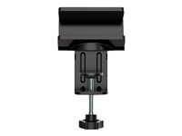 StarTech.com Power Strip Desk Mount - Clamp-on Power Strip Holder - Adjustable - Desk / Table Clamp for Power Strip (PWRSTRPCLMP) - Monteringsklemme for strømskinne - skrivebordsmonterbar - svart PWRSTRPCLMP