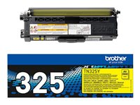 Brother TN325Y - Gul - original - tonerpatron - for Brother DCP-9055, DCP-9270, HL-4140, HL-4150, HL-4570, MFC-9460, MFC-9465, MFC-9970 TN325Y