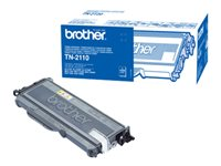 Brother TN2110 - Svart - original - tonerpatron - for Brother DCP-7030, 7040, 7045, HL-2140, 2150, 2170, MFC-7320, 7440, 7840; Justio DCP-7040 TN2110