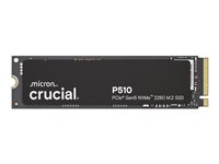 Crucial P510 - SSD - 2 TB - intern - M.2 2280 - PCI Express 5.0 x4 (NVMe) (en pakke 50) CT2000P510SSD8-T