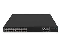 HPE FlexNetwork 5140 HI - Switch - 1-spors - L3 - Styrt - 24 x 10/100/1000 + 4 x 10 Gigabit SFP+ - luftflyt fra side til bakside - rackmonterbar - PoE+ R9L63A