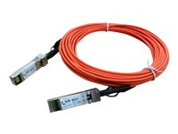 HPE X2A0 - Nettverkskabel - SFP+ til SFP+ - 10 m - 10 m - fiberoptisk - aktiv - for FlexFabric 12902E Switch Chassis JL291A