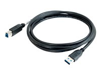 C2G - USB-kabel - USB-type A (hann) til USB Type B (hann) - USB 3.0 - 1 m - svart 81680
