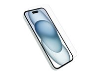 OtterBox Premium - Skjermbeskyttelse for mobiltelefon - glass - blank - for Apple iPhone 16 77-96183