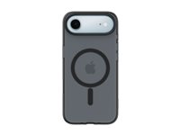 Belkin SheerForce Grip Series - Baksidedeksel for mobiltelefon - MagSafe-samsvar - laget av resirkulerte materialer - svart - for Apple iPhone Air MSA037HQBK