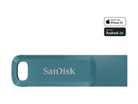 SanDisk Ultra Dual Drive Go - USB-flashstasjon - 1 TB - USB 3.1 Gen 1 / USB-C - navagio-brønn SDDDC3-1T00-G46NBB