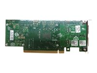 Intel E810 - Customer Kit - nettverksadapter - PCIe lav profil - 100 Gigabit QSFP28 x 2 - med Arve garantien til Dell-systemet ELLER ett års maskinvaregaranti - for PowerEdge R640, R650, R6515, R6525, R740, R750, R7515, R7525, R840 540-BDDS