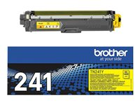 Brother TN241Y - Gul - original - tonerpatron - for Brother DCP-9015, DCP-9020, HL-3140, HL-3150, HL-3170, MFC-9140, MFC-9330, MFC-9340 TN241Y