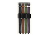 OtterBox Symmetry - Bånd for smart armbåndsur - 45/44/42mm, kaktuslær - kaktus groove 77-95601