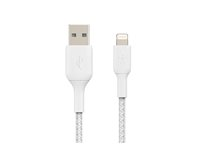 Belkin BoostCharge - Lightning-kabel - Lightning hann til USB hann - 1 m - hvit CAA002BT1MWH