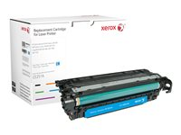 Xerox - Cyan - kompatibel - tonerpatron (alternativ for: HP CE251A) - for HP Color LaserJet CM3530 MFP, CM3530fs MFP, CP3525, CP3525dn, CP3525n, CP3525x 106R01584