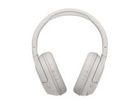 Belkin SoundForm Surround - Hodetelefoner med mikrofon - full størrelse - Bluetooth - trådløs, kablet - USB-C, 3,5 mm jakk - sand AUD009HQSA