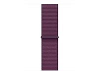Apple - Sløyfe for smart armbåndsur - 42mm - 130 - 200 mm - plomme MXKY3ZM/A