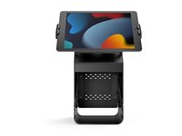 Compulocks Universal Tablet Cling Tablet Printer Kiosk - Stativ - kioskstil - for skriver/nettbrett - låsbar - svart - monteringsgrensesnitt: 100 x 100 mm - skranketopp, veggmonterbar PK01UCLGVWMB