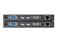 StarTech.com Long Range 1000 ft USB VGA KVM Over CAT5/5e CAT6 UTP Extender - KVM Console Over Ethernet for multiple servers/PC's IT Grade (SV565UTPUL) - KVM-utvider - over CAT 5/5e - opp til 300 m - for P/N: IM12D1500P, SV1631DUSBUK, SV831DUSBUK, SVA12M2NEUA, SVA12M5NA, SVECONUS15, SVECONUS6 SV565UTPUL