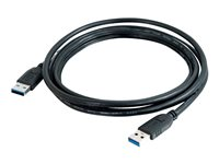 C2G - USB-kabel - USB-type A (hann) til USB-type A (hann) - USB 3.0 - 3 m - svart 81679
