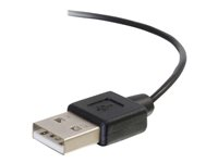 C2G USB Charging Cable - USB-strømkabel - USB (kun strøm) hann til Micro-USB type B (kun strøm) hann - 46 cm - svart 81708