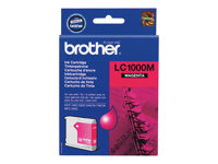 Brother LC1000M - Magenta - original - blekkpatron - for Brother DCP-350, 353, 357, 560, 750, 770, MFC-3360, 465, 5460, 5860, 660, 680, 845, 885 LC1000M