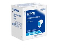 Epson - Cyan - original - tonerpatron - for Epson AL-C300; AcuLaser C3000; WorkForce AL-C300 C13S050749