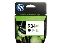HP 934XL - Høy ytelse - svart - original - blekkpatron - for Officejet 6812, 6815, 6820; Officejet Pro 6230, 6230 ePrinter, 6830, 6835 C2P23AE#BGX