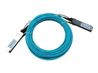 HPE X2A0 - 100GBase-AOC direkte tilkoblingskabel - QSFP28 til QSFP28 - 5 m - fiberoptisk - aktiv - for FlexFabric 5944 48XGT 6QS28 Switch JL796A
