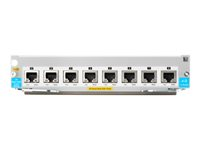 HPE - Utvidelsesmodul - 1/2.5/5/10GBase-T (PoE+) x 8 - for HPE Aruba 5406R, 5406R 16, 5406R 44, 5406R 8-port, 5406R zl2 J9995A