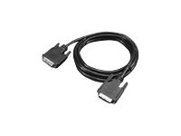 Lenovo SL-DVI-D Cable - DVI-kabel - enkeltlenke - DVI-D (hann) til DVI-D (hann) - 2 m - for ThinkCentre M75t Gen 2 11W5; V50t Gen 2-13IOB 11QB, 11QC, 11QE 0B47071