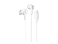 Belkin SoundForm - Ørepropper med mikrofon - i øret - kablet - aktiv støydemping - USB-C - lydisolerende - hvit G3H0003HQWH