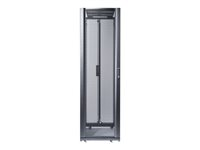 APC NetShelter SX Deep Enclosure with Sides - Rack skap - svart - 42U - 19" - for P/N: SMT1000RM1U, SMT750RM1U, SRTL10KRM4UT, SRTL5KRM2UI-HW, SRTL5KRM2UT-HW, SRTL8KRM4UT AR3300X717