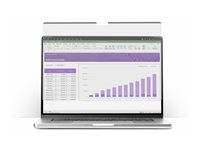 StarTech.com 13.3-inch 16:10 Laptop Touch Privacy Screen, Flip-Up - Notebookpersonvernsfilter - 2-veis - lim, hengselfliker, vippehengsler - 13.3" - gjennomsiktig 133T6-PRIVACY-SCREEN