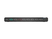 Belkin Universal Secure - 2. generasjon - KVM / lydsvitsj - 8 x KVM/lyd - 1 lokalbruker - stasjonær, rackmonterbar - TAA-samsvar F1DN108KVM-UN-4