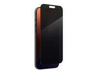 ZAGG InvisibleShield Glass Elite Privacy - Skjermbeskyttelse for mobiltelefon - glass - med personvernsfilter - 2-veis - for Apple iPhone 16 Pro Max 200114869
