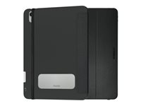 OtterBox React Series - Lommebok for nettbrett - svart - for Apple 11-inch iPad Air M2 Wi-Fi, M2 Wi-Fi + Cellular, M3 Wi-Fi, M3 Wi-Fi + Cellular 77-93885