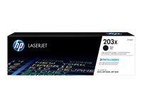 HP 203X - Høy ytelse - svart - original - LaserJet - tonerpatron (CF540X) - for Color LaserJet Pro M254dw, M254nw, MFP M280nw, MFP M281fdn, MFP M281fdw CF540X