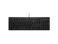 HP 125 G2 - Tastatur - 100% - full size - USB - Pan Nordic - svart AY2Y7AA#UUW