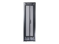 APC NetShelter SX Deep Enclosure with Sides - Rack skap - svart - 42U - 19" - for P/N: SC500RM1U, SMT1000RM1U, SMT750RM1U, SMT750RM2UCNC, SRTL2K2RM1UWC, SRTL3KRM1UIC AR3300X717